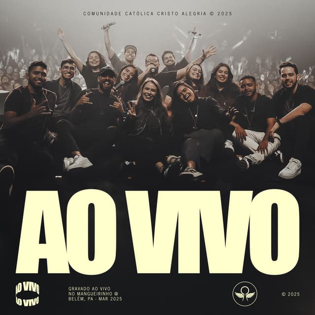 Album cover art for Cristo Alegria (Ao Vivo no Mangueirinho)
