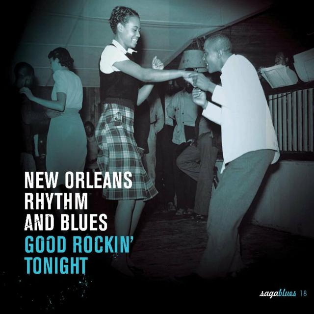 Album cover art for New Orleans Rhythm and Blues - Good Rockin' Tonight