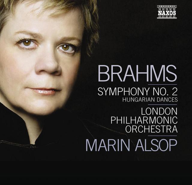 Album cover art for Brahms: Symphony No. 2 / Hungarian Dances