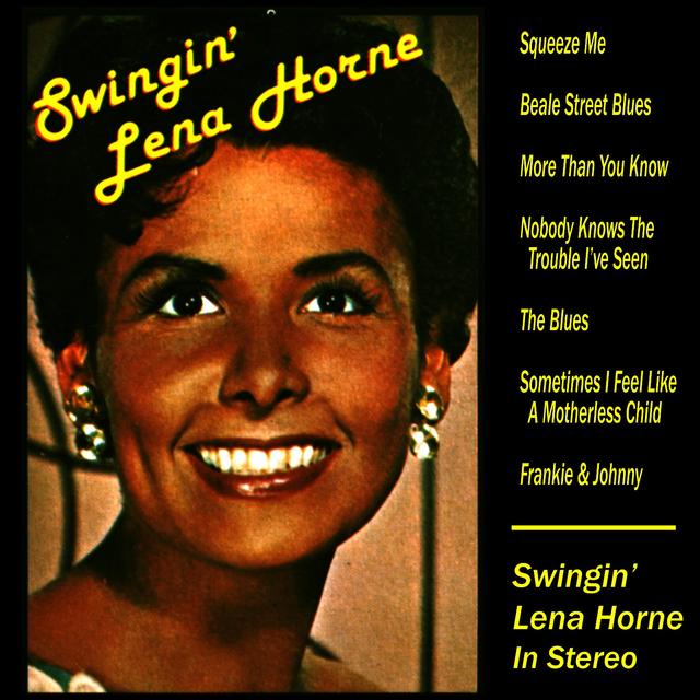 Album cover art for Swingin' Lena Horne