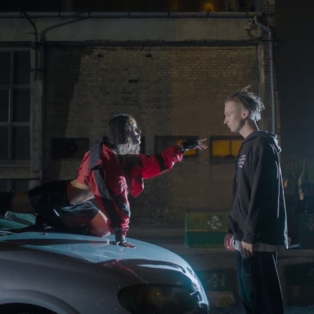 Album cover art for Villám