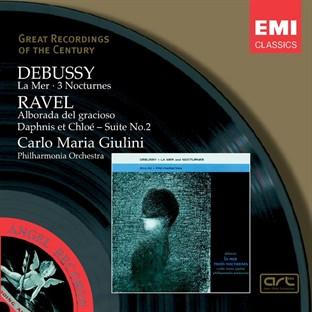 Album cover art for Debussy: La Mer & Nocturnes
