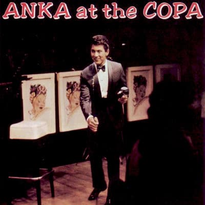 Album cover art for Anka at the Copa