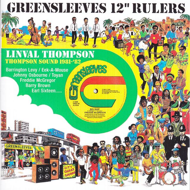 Album cover art for 12"" Rulers - Linval Thompson