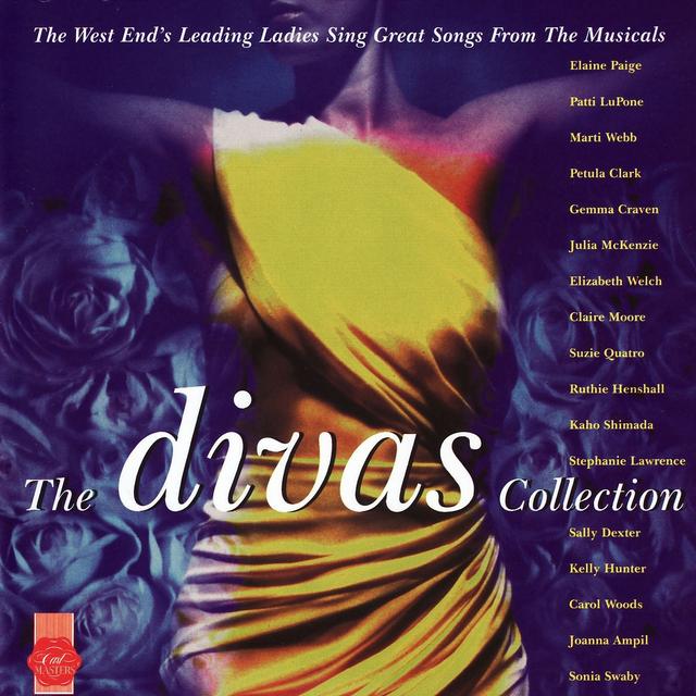 Album cover art for The Divas Collection