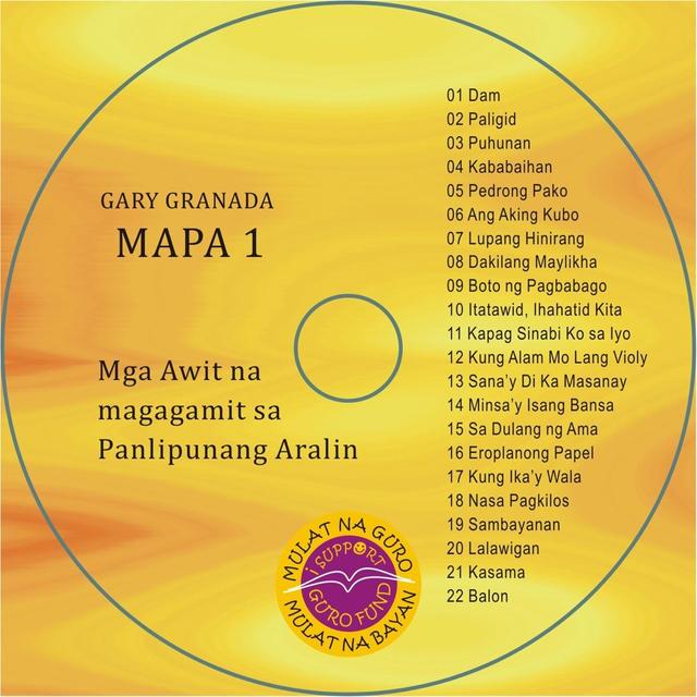 Album cover art for Mapa 1: Mga Awit Na Magagamit Sa Panlipunang Aralin (Vol.1)