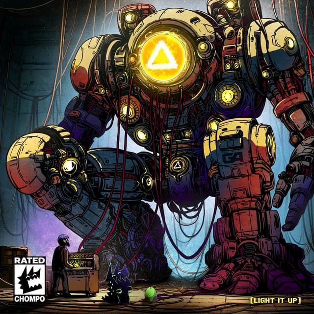 Album cover art for LIGHT IT UP