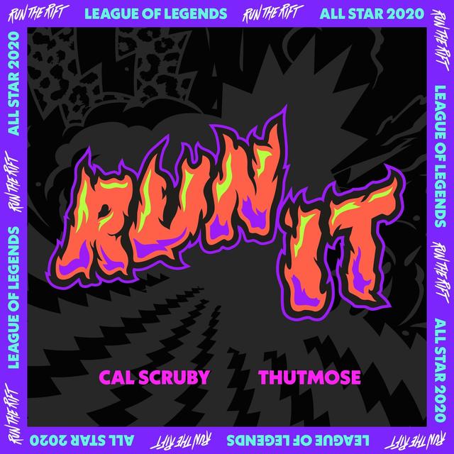 Album cover art for Run It