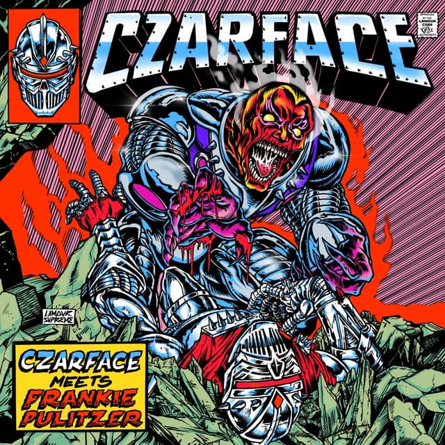 Album cover art for Czarface Meets Frankie Pulitzer