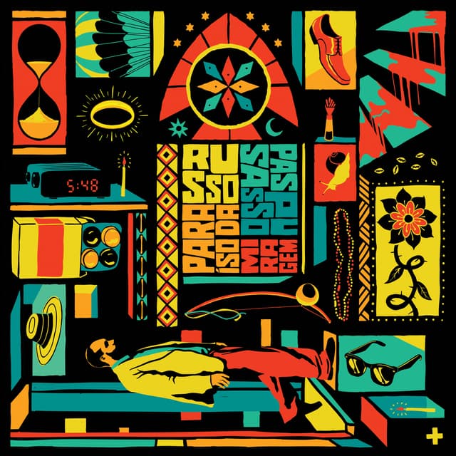 Album cover art for Paraíso da miragem