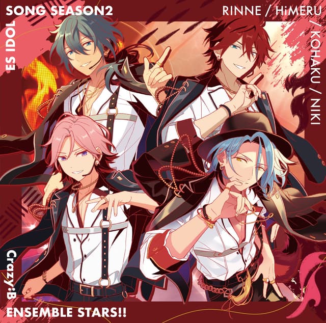 Album cover art for Crazy:B「指先のアリアドネ」あんさんぶるスターズ!! ESアイドルソング season2