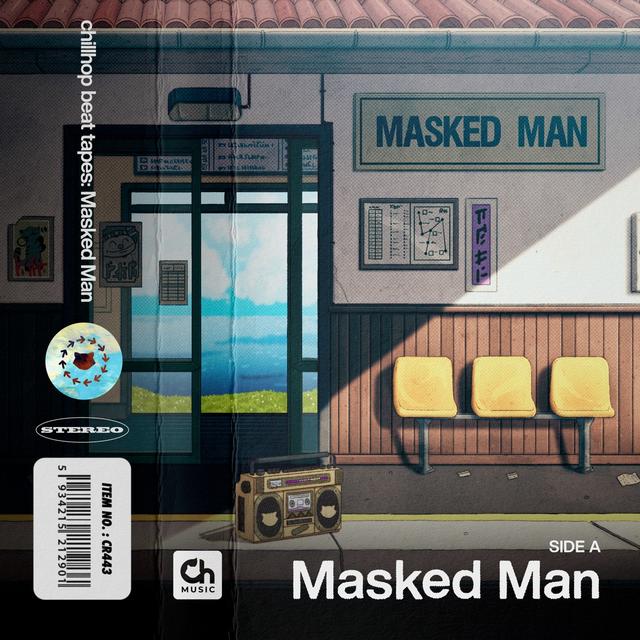 Album cover art for chillhop beat tapes: Masked Man [Side A]