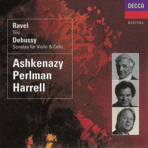 Album cover art for Debussy: Violin Sonata; Cello Sonata/Ravel: Piano Trio