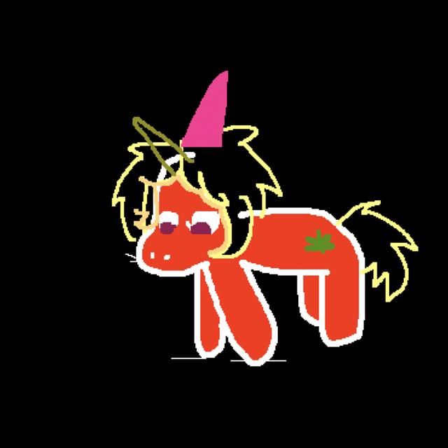 Album cover art for Pony