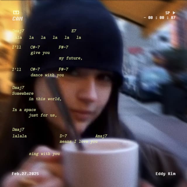 Album cover art for Lalala means I love you