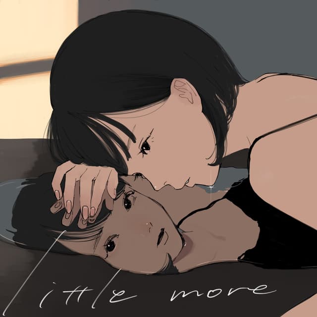Album cover art for little more