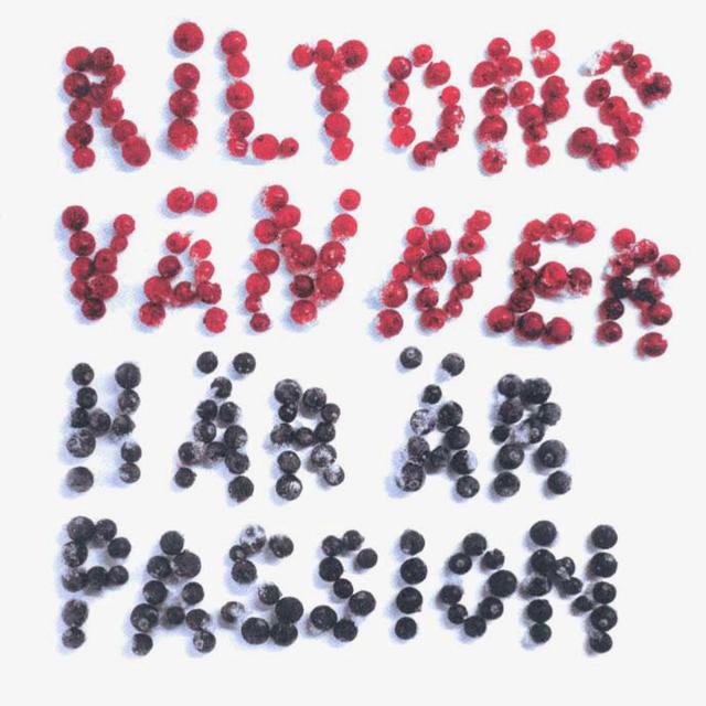 Album cover art for Här är passion