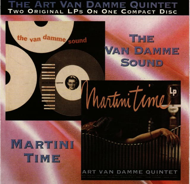 Album cover art for The Van Damme Sound / Martini Time