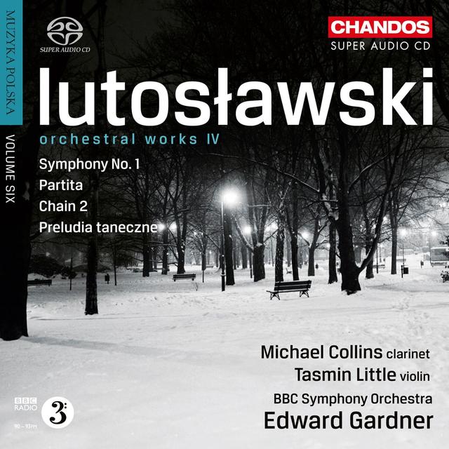 Album cover art for Lutosławski: Symphony No. 1, Partita, Chain 2 & Preludia Taneczne