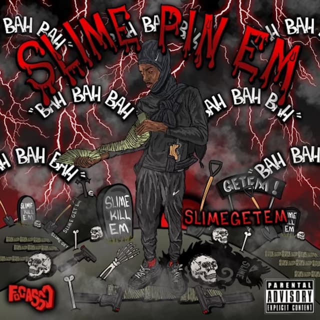 Album cover art for Slime Pin Em