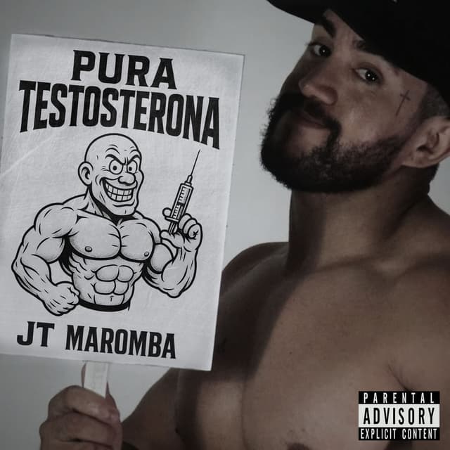 Album cover art for Pura Testosterona