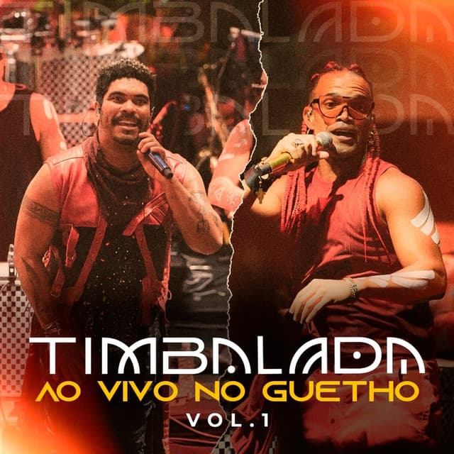 Album cover art for Timbalada Ao Vivo no Guetho Vol. 1