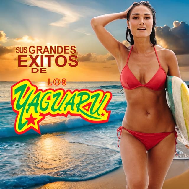 Album cover art for Sus Grandes Éxitos de los Yaguaru de Ángel Venegas