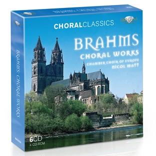 Album cover art for Brahms : Œuvres Chorales