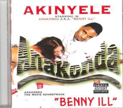 Album cover art for Anakonda "A.K.A. Benny Ill"