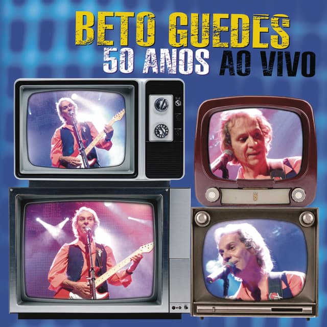 Album cover art for 50 Anos ao Vivo