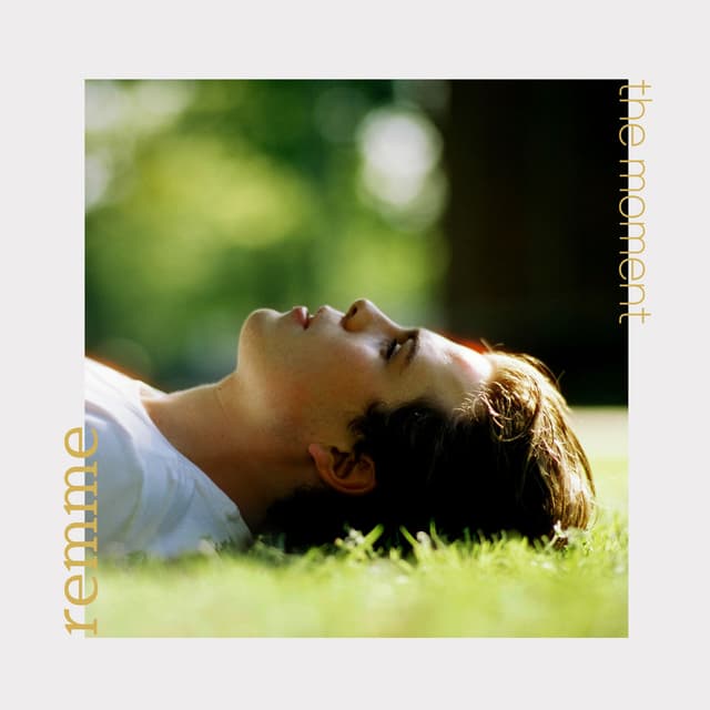 Album cover art for the moment