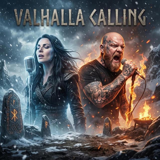 Album cover art for VALHALLA CALLING