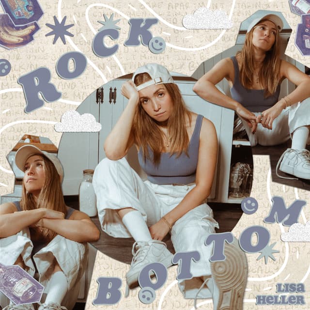 Album cover art for rock bottom
