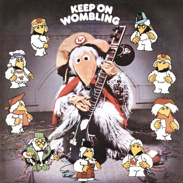 Album cover art for Keep On Wombling