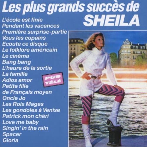 Album cover art for Les Plus Grands Succès de Sheila