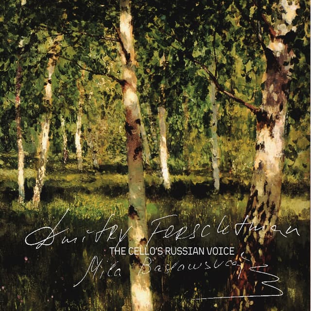 Album cover art for The Cello’s Russian Voice