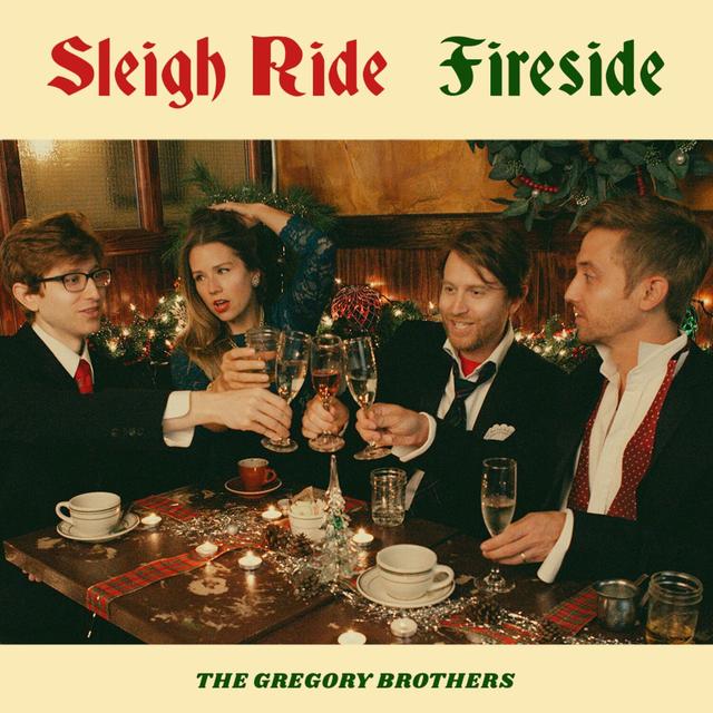 Album cover art for Sleigh Ride / Fireside