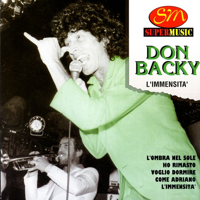 Album cover art for L'Immensità