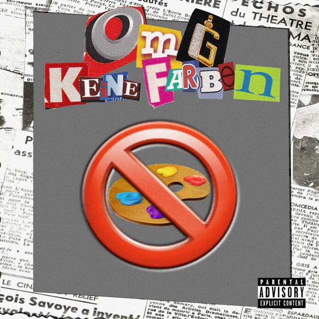 Album cover art for Keine Farben