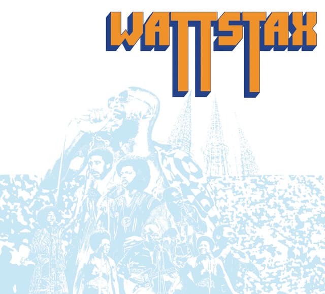 Album cover art for Wattstax: The Living Word