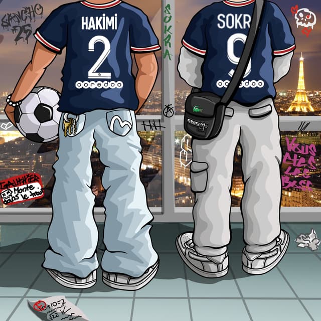 Album cover art for Hakimi