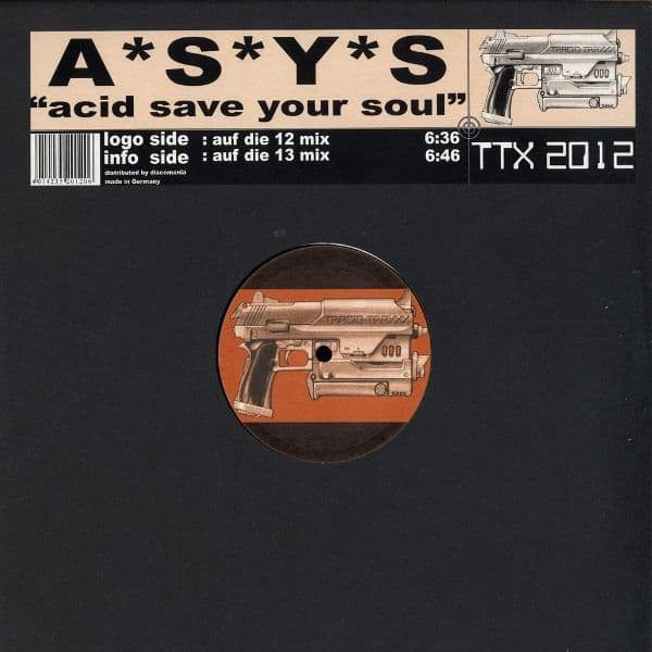 Album cover art for Acid Save Your Soul