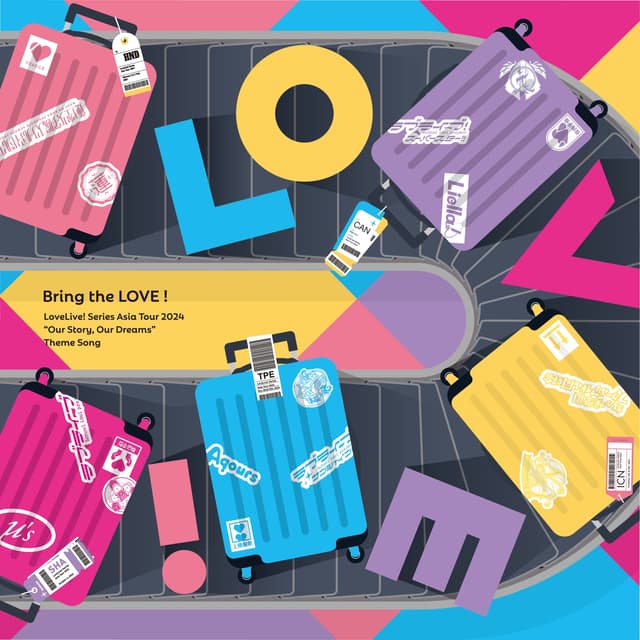 Album cover art for Bring the LOVE!