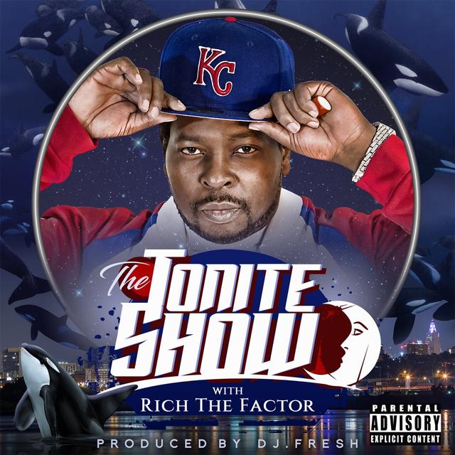 Album cover art for The Tonite Show With Rich the Factor