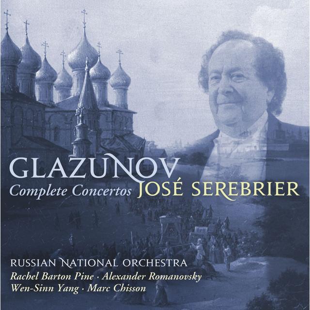 Album cover art for Glazunov : Complete Concertos
