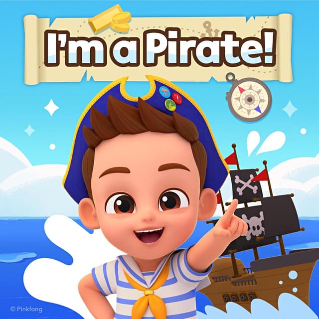 Album cover art for I’m a Pirate!