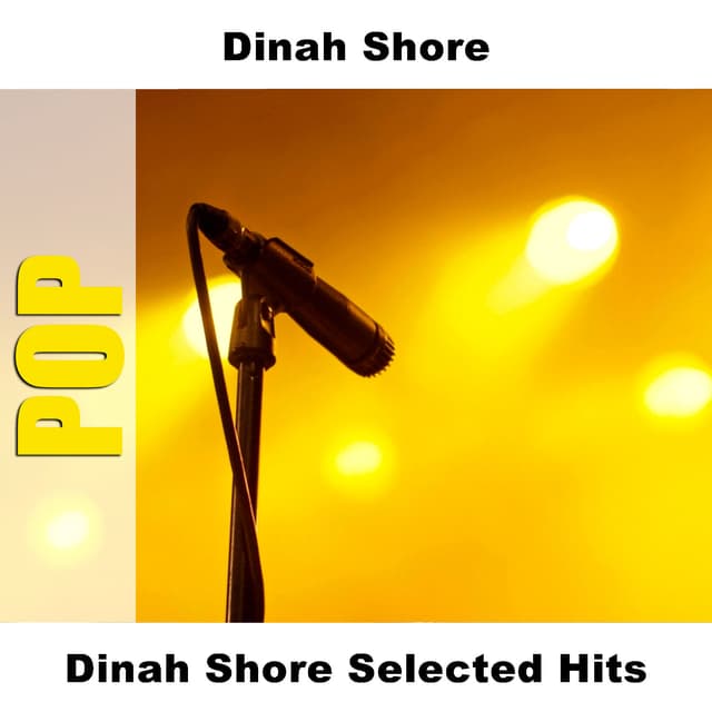 Album cover art for Dinah Shore Selected Favorites Volume 2