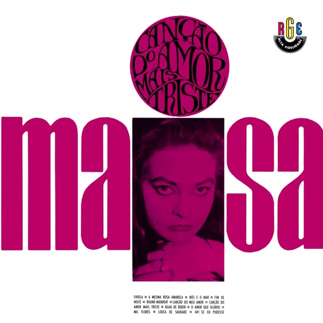 Album cover art for Canção Do Amor Mais Triste