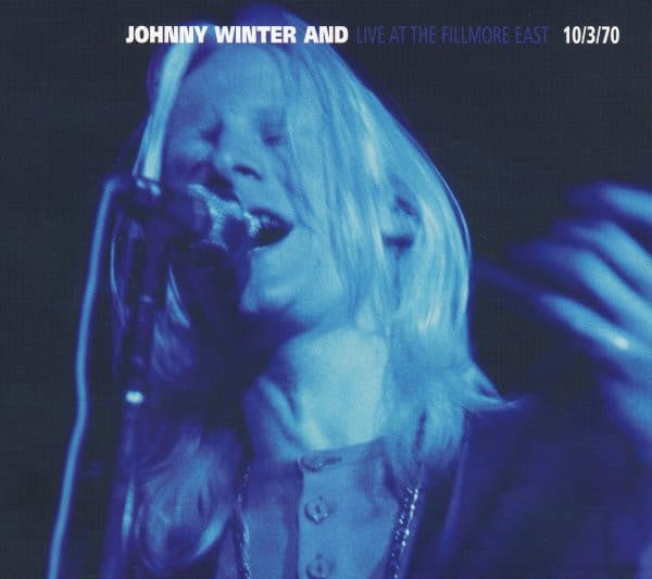 Album cover art for Live at the Filmore East 10/3/70