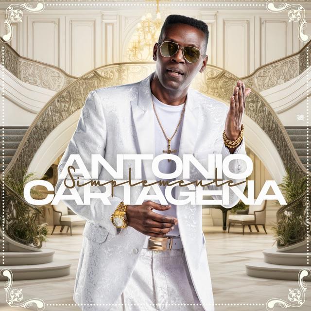 Album cover art for Simplemente Antonio Cartagena